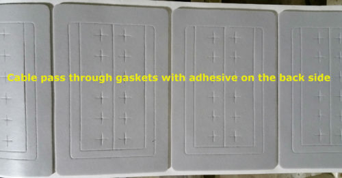 Cable Pass Through Gaskets