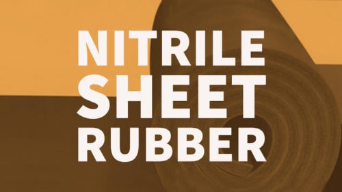 Nitrile (Buna-N) Rubber Sheets for Die Cut Gaskets & Seals