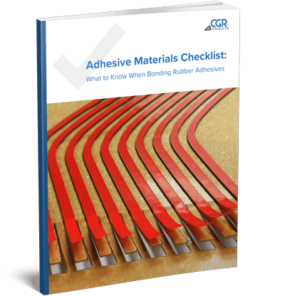 Adhesive Materials Checklist CGR Products