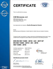 ISO Certification - MN