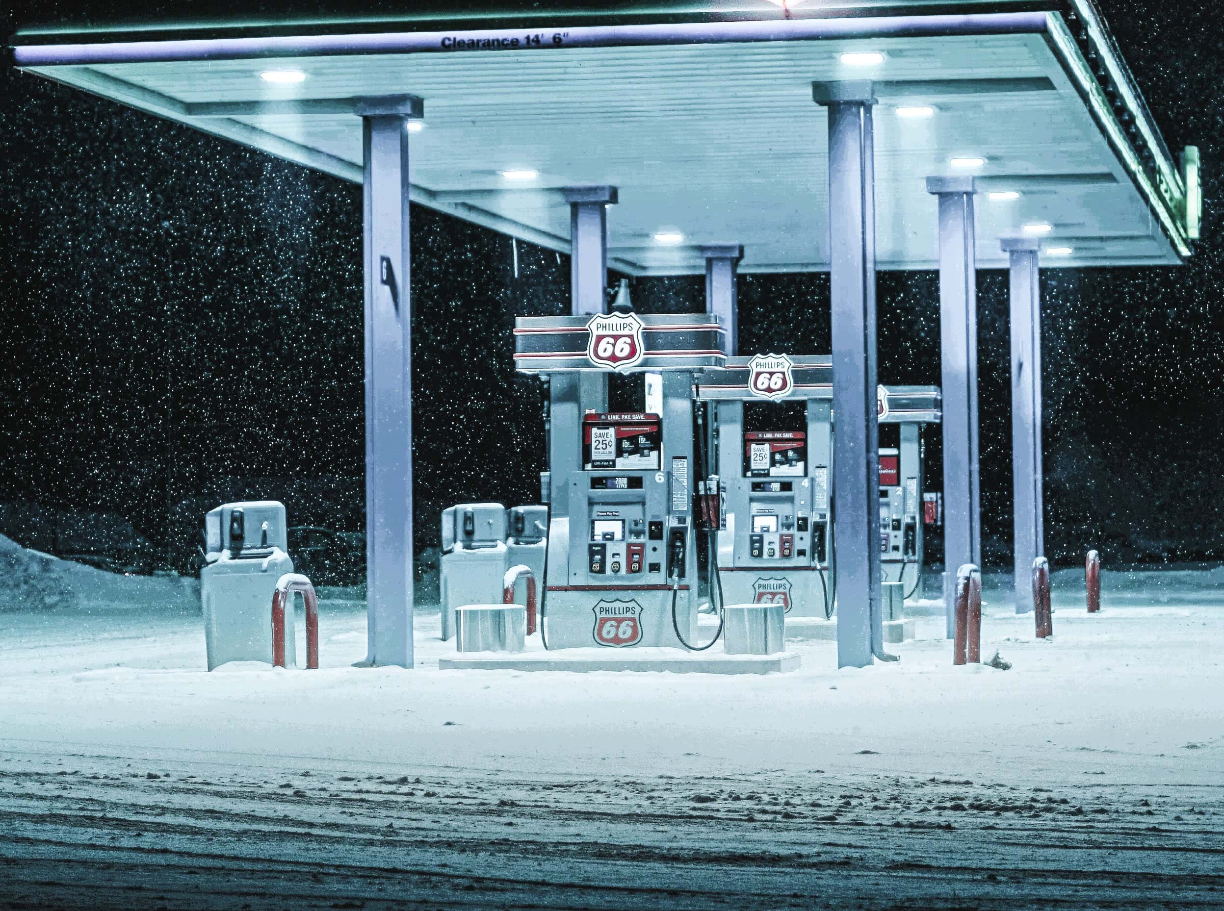 sealing gas pumps for extreme cold